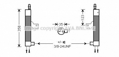 AVA QUALITY COOLING vod146 -  Осушитель, кондиционер